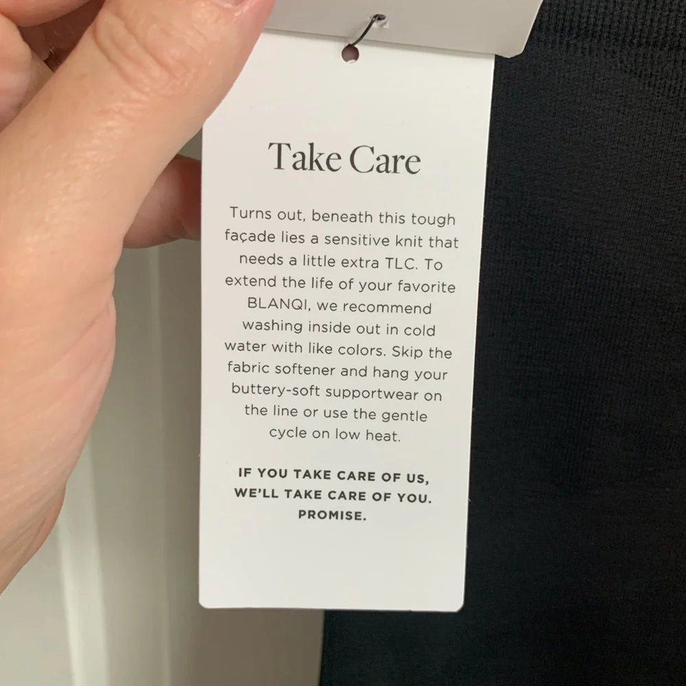 NWT Blanqi Maternity Leggings Large Black - Picture 6 of 8